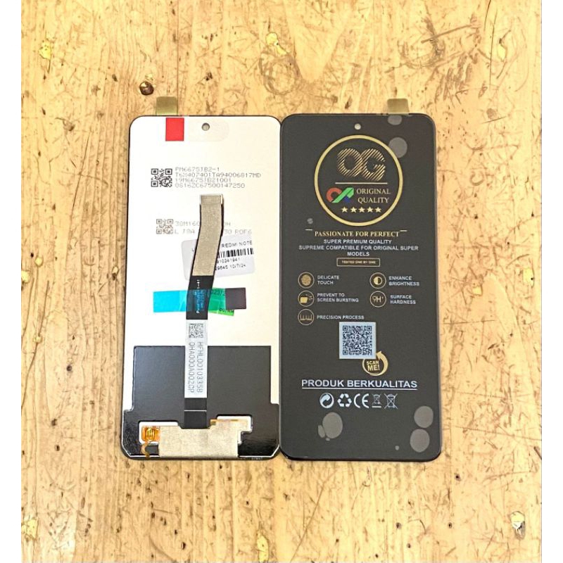 LCD REDMI NOTE 9 PRO FULL SET TOUCHSCREEN ORIGINAL