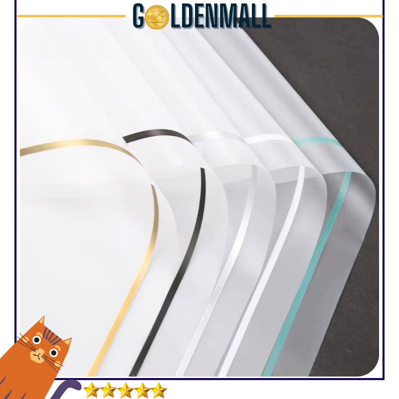 

Kertas Buket Cellophane Special Frame Kertas Buket Transparant Line 6087