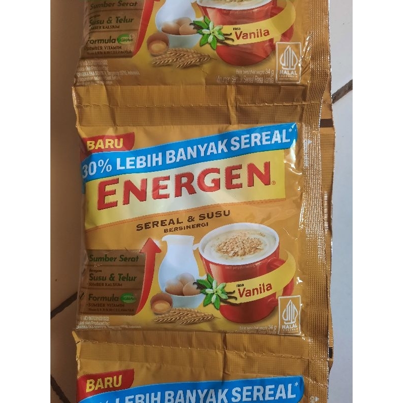 

energen all varian 1 renceng isi 10 sachet