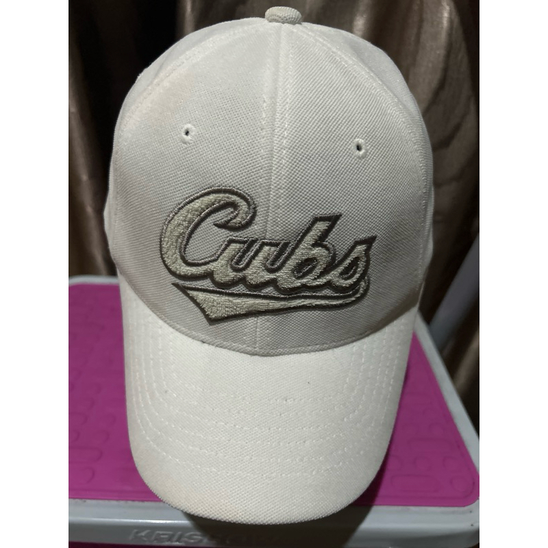 Topi sekon model Cap MLB x Chicago Cubs warna Putih