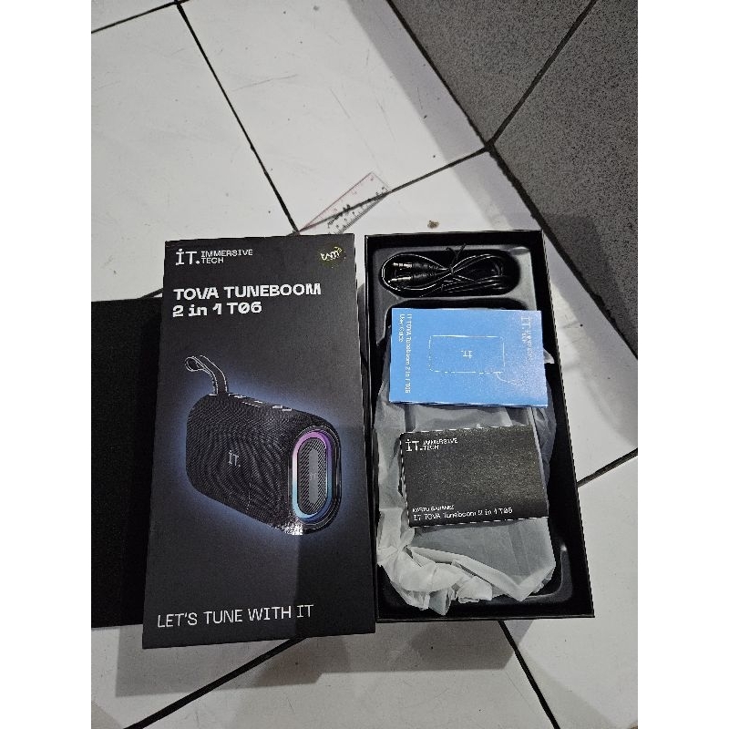 PRELOVED Speaker IT TOVA TUNEBOOM 2 in 1 T06