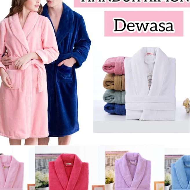 KI3 HANDUK MANDI  BAJU HANDUK KIMONO DEWASA PRIA WANITA  HANDUK HOTEL PREMIUM