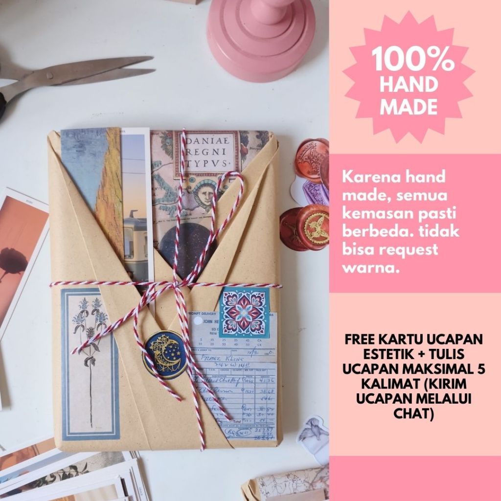 

LUXURY PACKAGING I HAND MADE I FREE KARTU UCAPAN ESTETIK
