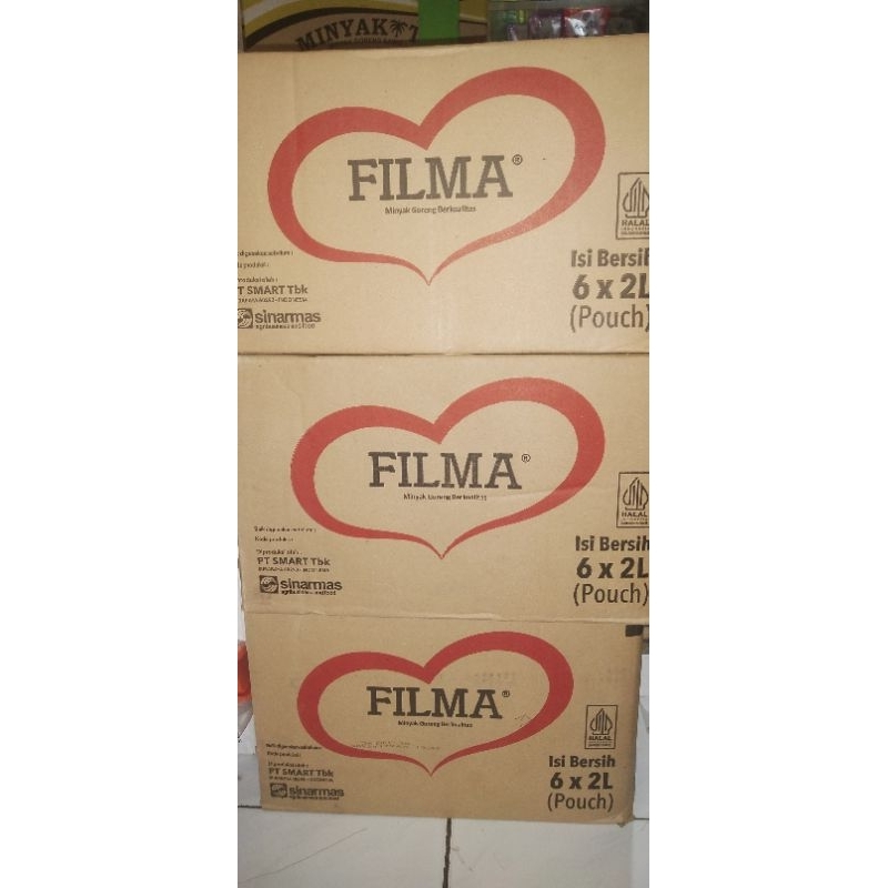 

Minyak filma 2liter isi 6pcs exp 12 Feb 2026