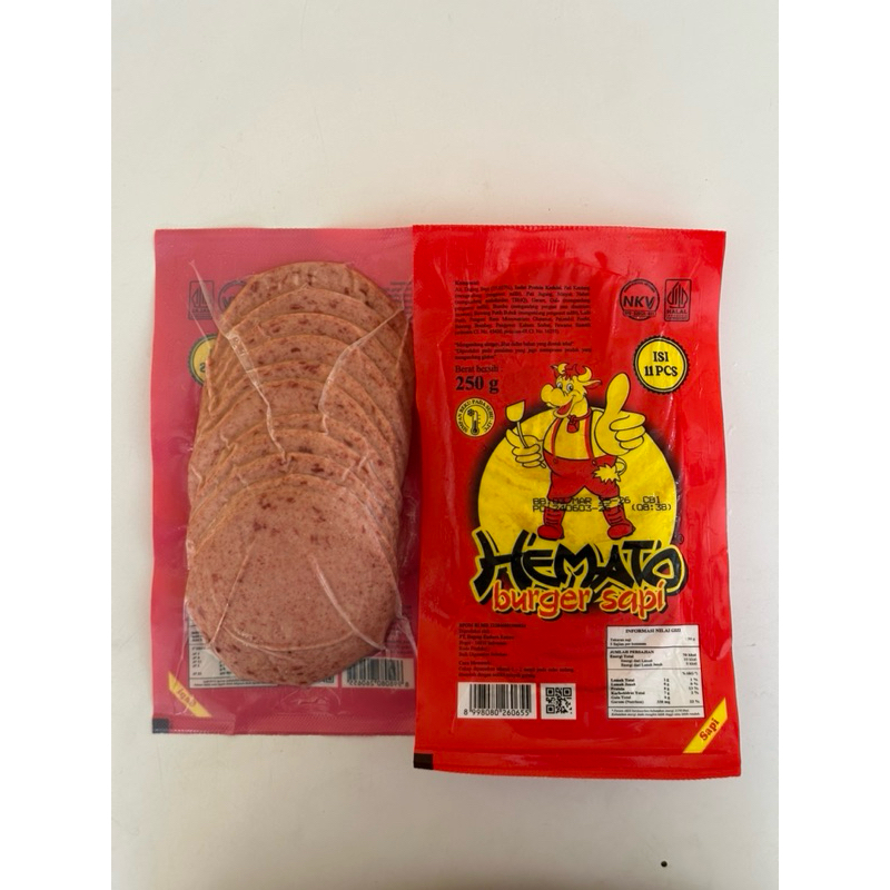 

Hemato Burger 250gr