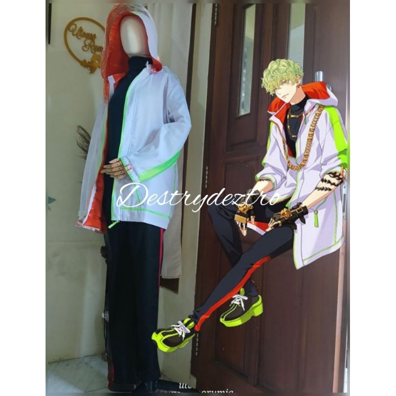 cosplay kostum Hokusai Paradox Live custome ukuran