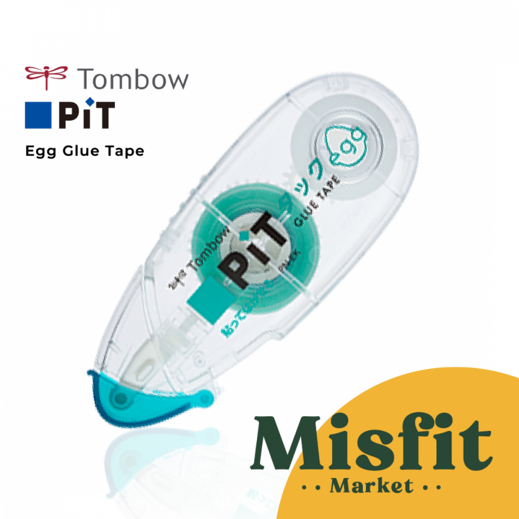 

Tombow PIT Egg Glue Tape Lem Pita Isolasi