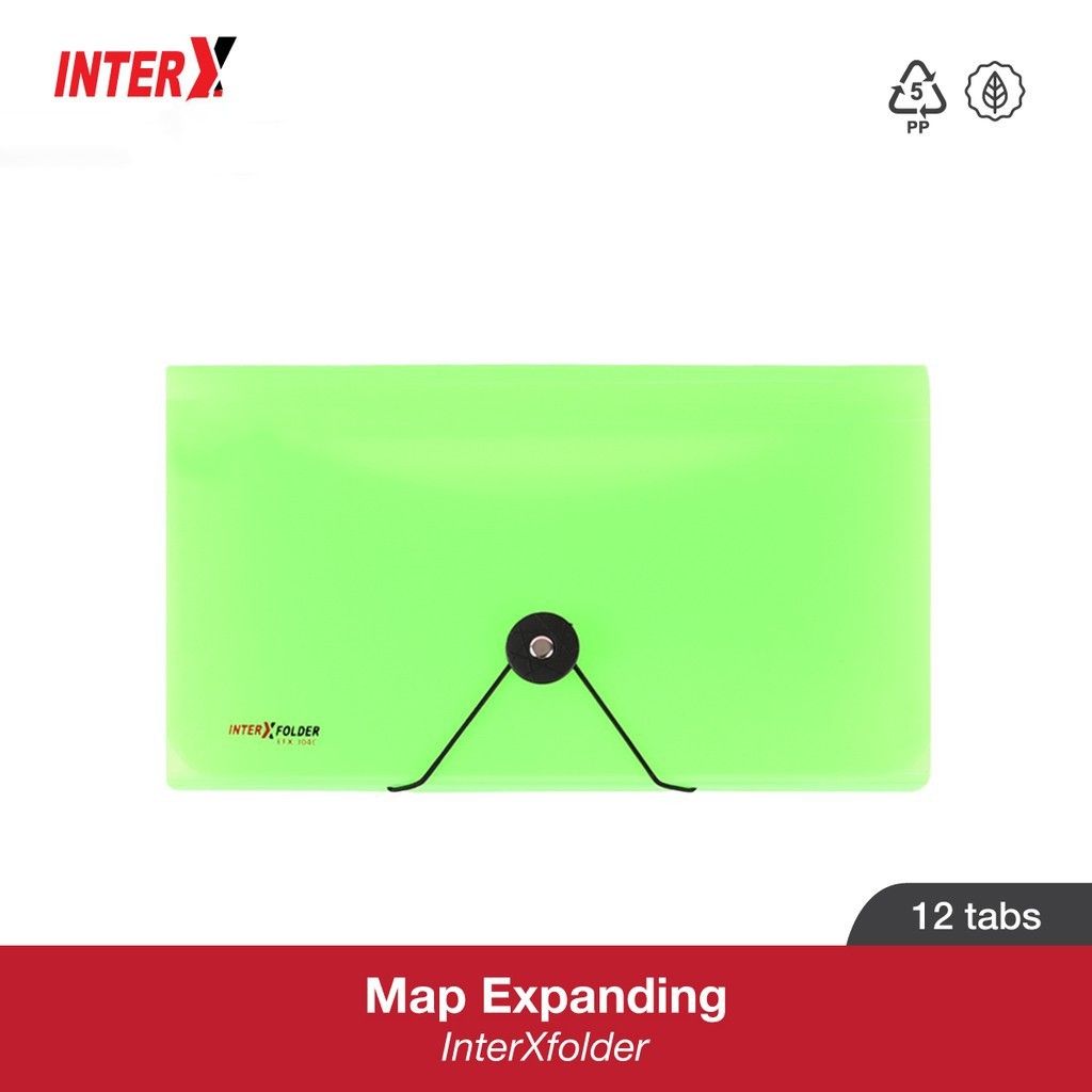 

InterX Expanding Cheque size Elastic / Expanding file giro EFX304C