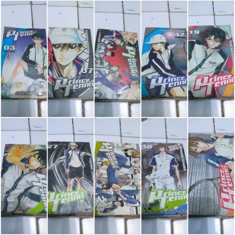 Komik The  Prince of tennis / Princess resurrection/ Prince of see hockey/ Cavalier princess Princes