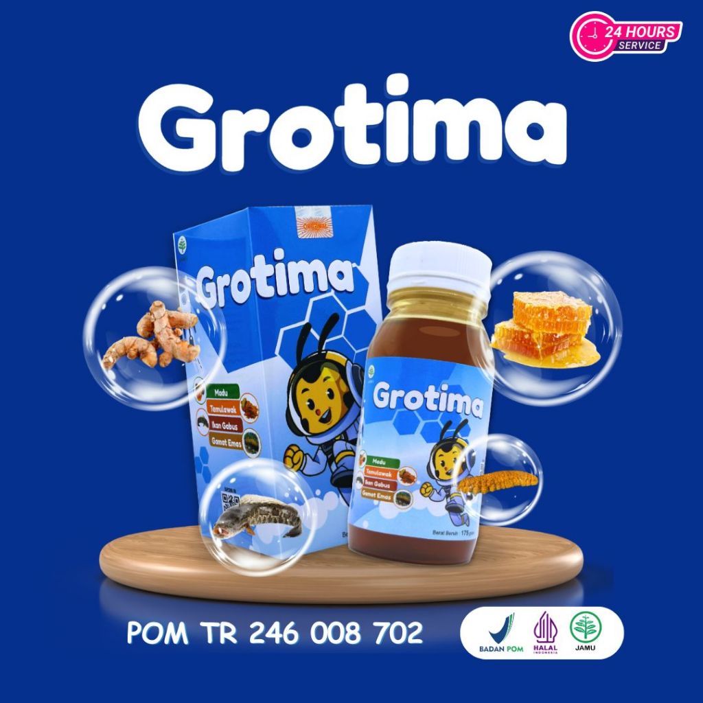 Vitamin Penambah Nafsu Makan Anak Madu Antariksa / Madu Grotima