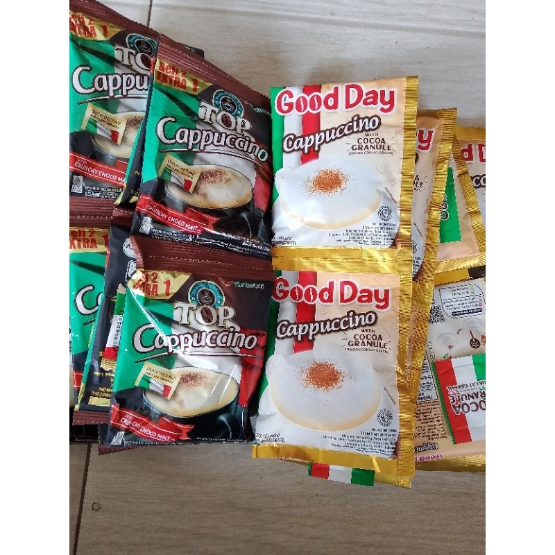 

kopi GOOD DAY capucino 25 gr || fresco || Top