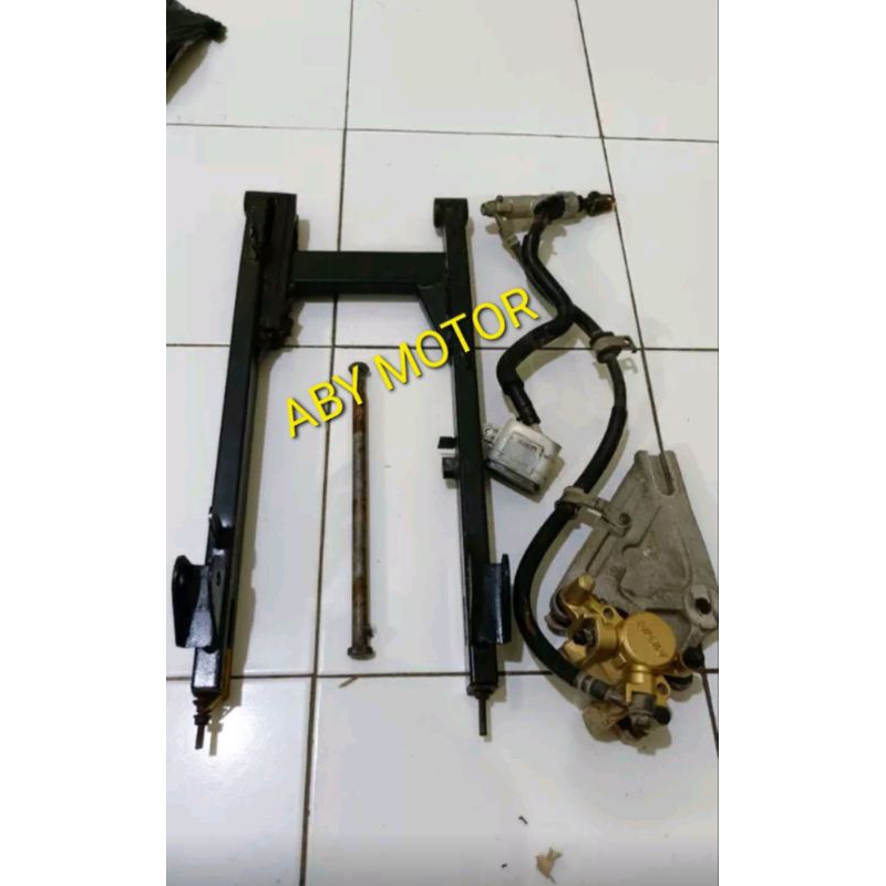 Swing Arm Sasis Capit Udang Honda Supra X 125 Fi Pnp Blade New 125 Fi Double Disk Set Cakram Belakan