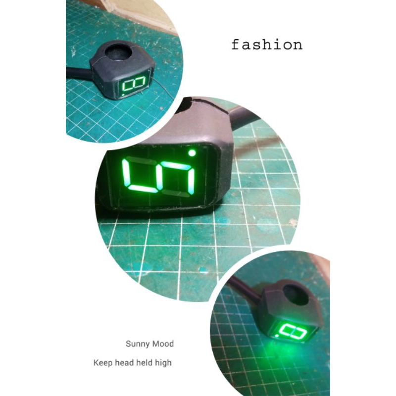 indikator gear motor digital