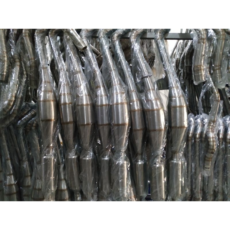 Knalpot FIZ R stainless original Jors Racing Exhaust