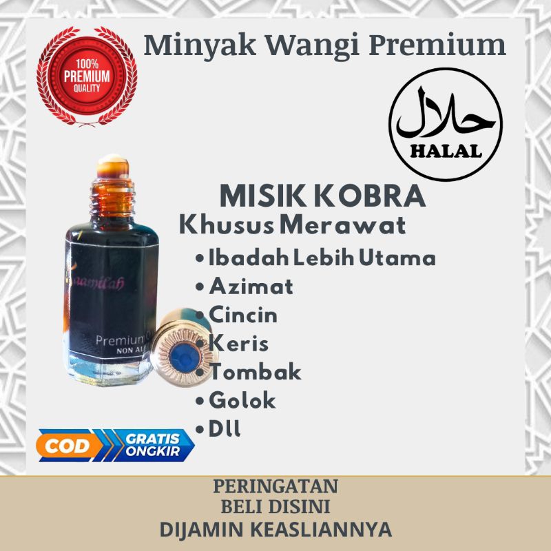 Kaamilah - Minyak Misik Kobra Original Murni Non Alkohol