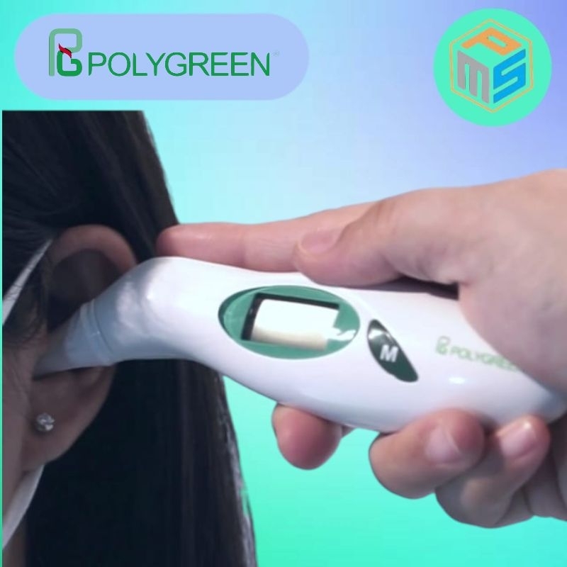 Polygreen KL 8176 - Thermometer Infrared Dahi dan Telinga Digital