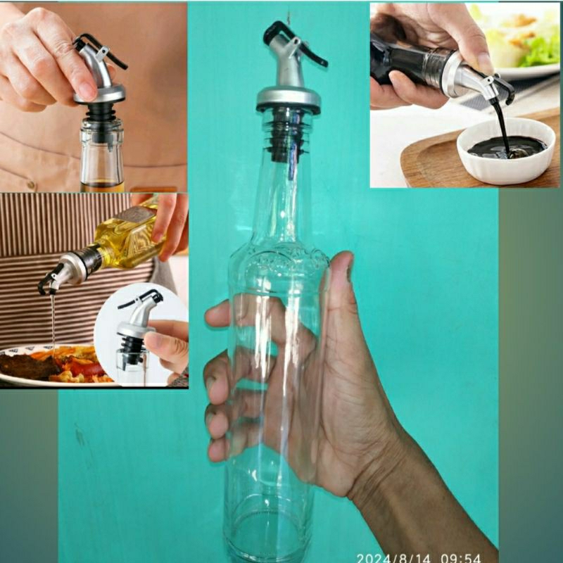 botol marjan plus tutup anti tumpah 460 ml botol isi ulang botol minyak sayur dll botol kosong botol