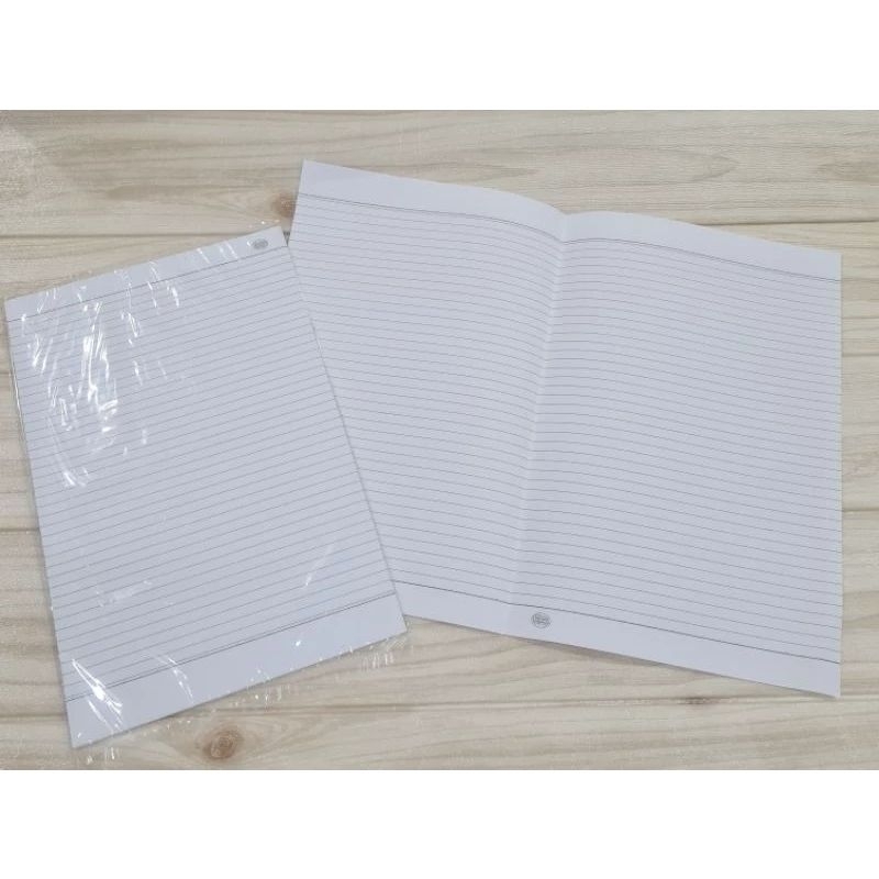 

KERTAS DOUBLE FOLIO BERGARIS F4 (1pack 10pcs) MURAH