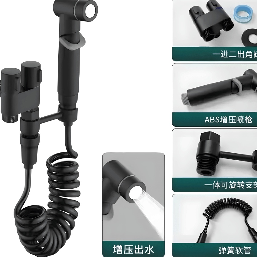 HJ6 SUS34 Tahan Karat 1 Set Jet Shower Closet Jet Shower Kamar Mandi Kran Jet Shower Closet Shower J