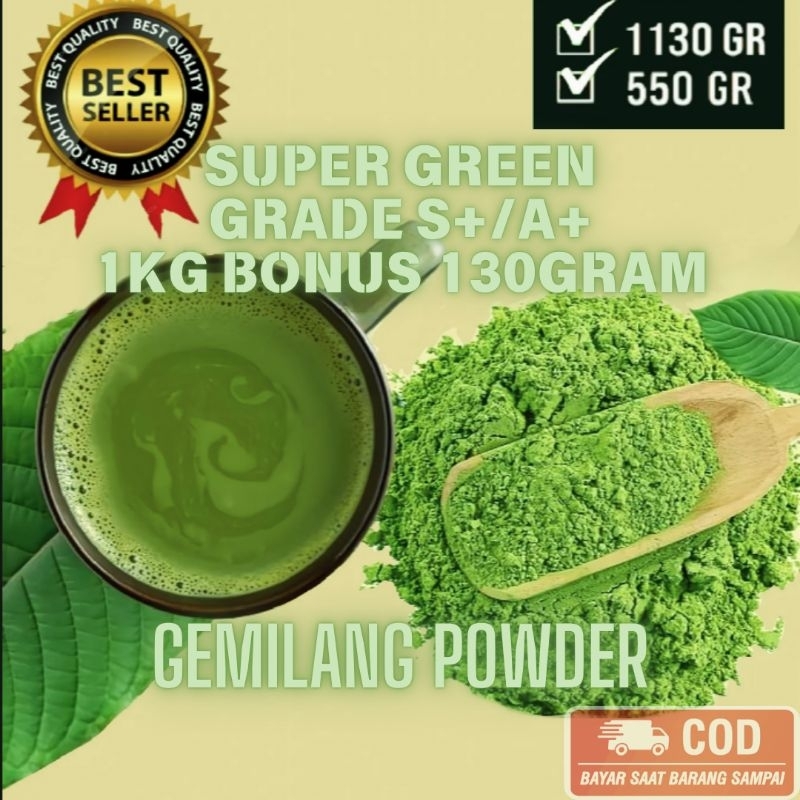 

(GRATIS 130 GRAM)bubuk purli bubuk daun purli bubuk purli purlik bubuk kalimantan original