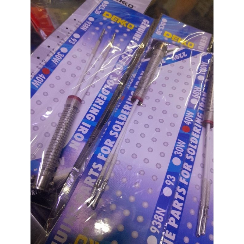 Elemen solder 40watt dekko.ELEMEN SOLDER 40W DEKKO.1PCS