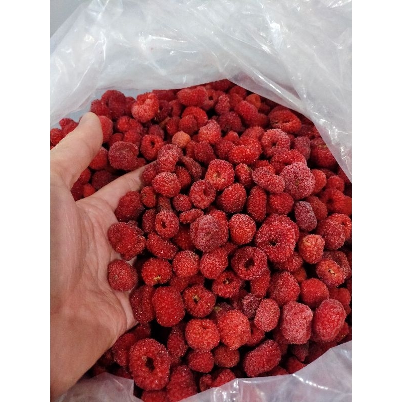 

Buah RASPBERRY FROZEN beku 1 kg