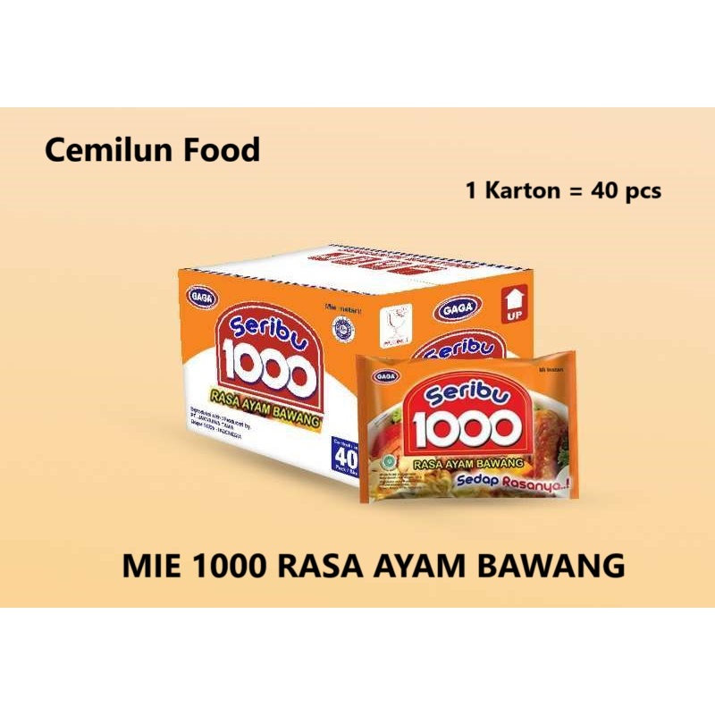 

Mie Gaga 1000 Varian Rasa Ayam Bawang