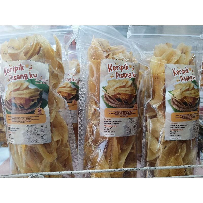 

KERIPIK PISANGKU 200GR "BANGJOE" OLEH OLEH ASLI KHAS BALI + BUBBLE WRAP PACKING FREE