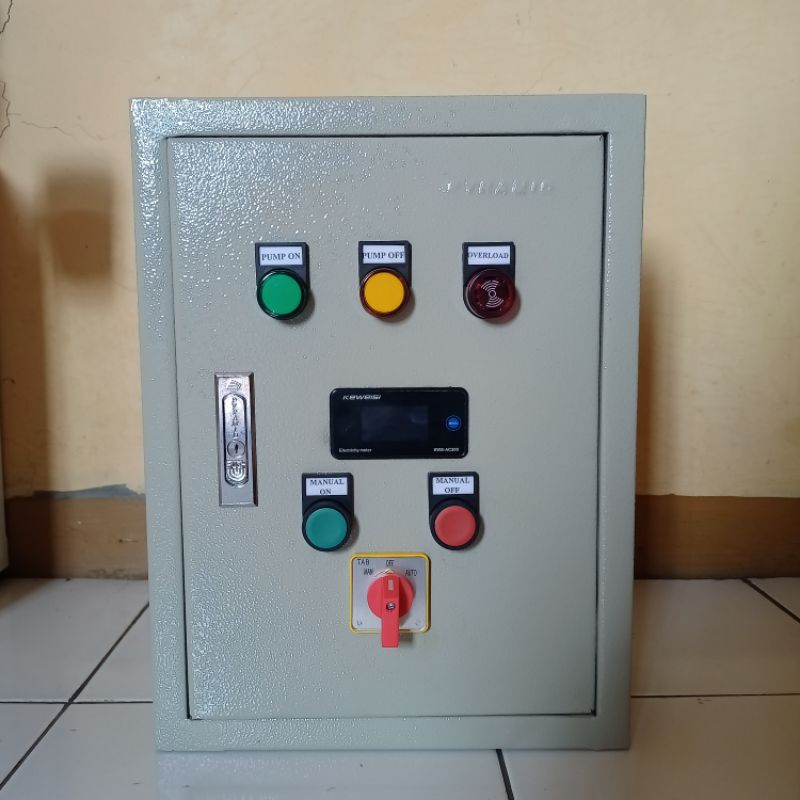 PANEL POMPA AIR WLC OTOMATIS-MANUAL 1 PHASE