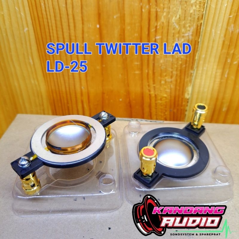 RB SPULL TWEETER LAD LD-25 LAD SPUL TWITTER ORIGINAL