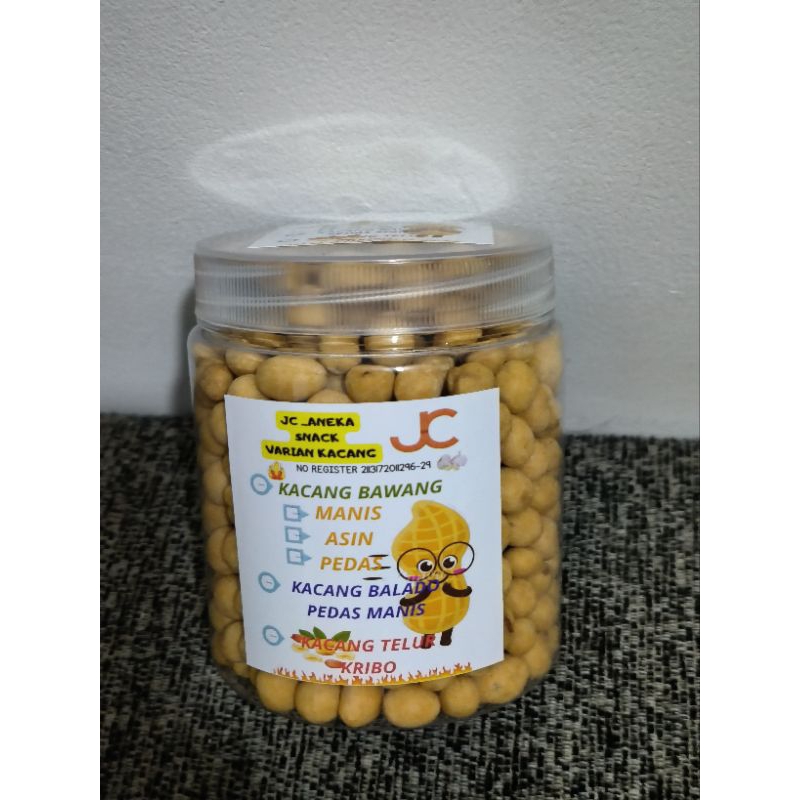 

Kacang Atom Oven _ JC 250g / Toples