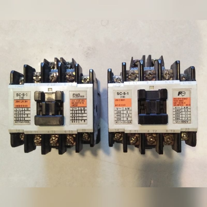 kontaktor fuji electric SC-5-1