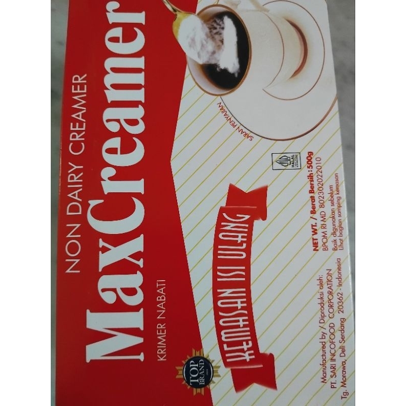 

MAXCREAMER