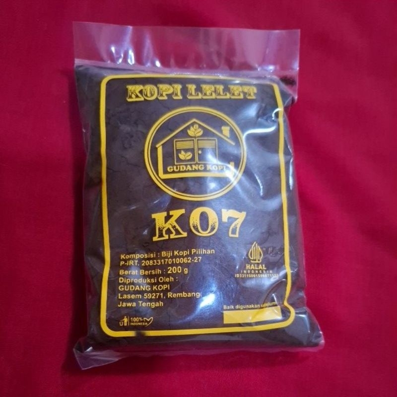 

KOPI LELET KO7 200gr || PHARDY COFFE || KOPI MURNI 100%