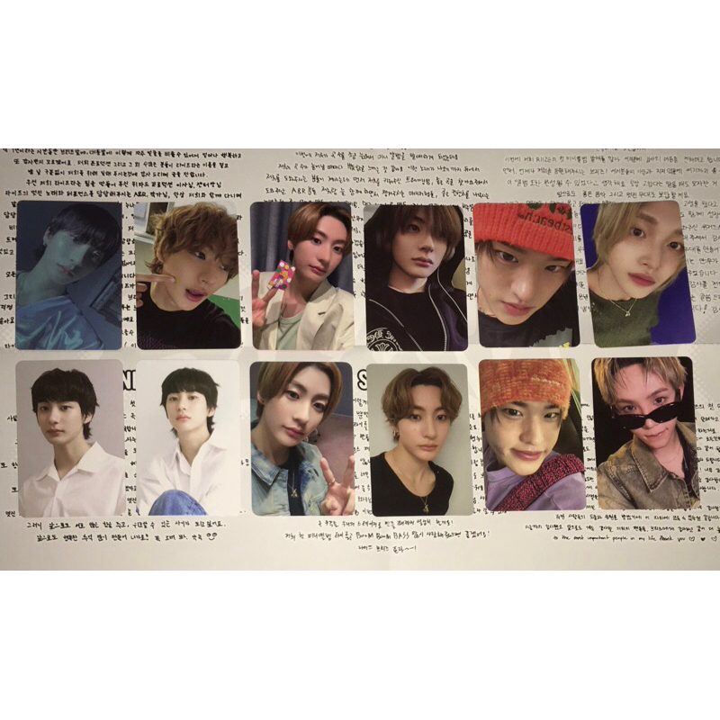 photocard riize anton wonbin shotaro collectbook photopack smini sg24 pob mukor withmuu