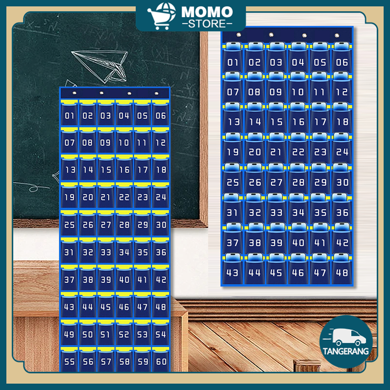 48 60 Tas Gantungan Tempat Rak HP Susun Multifunsgi Management Box Cell Phone Untuk Sekolah,