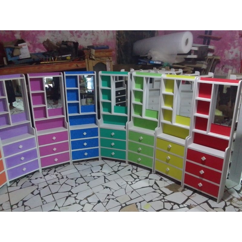 Rak Komsetik Tualet Meja Rias / Rak Make Up / Rak Tolet