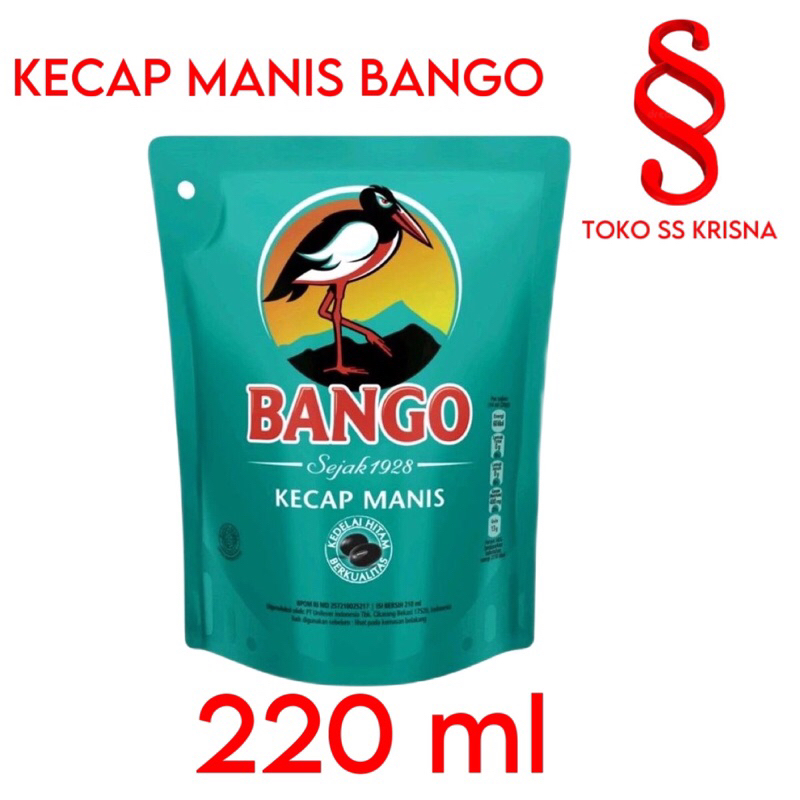 

KECAP MANIS BANGO 220 ml