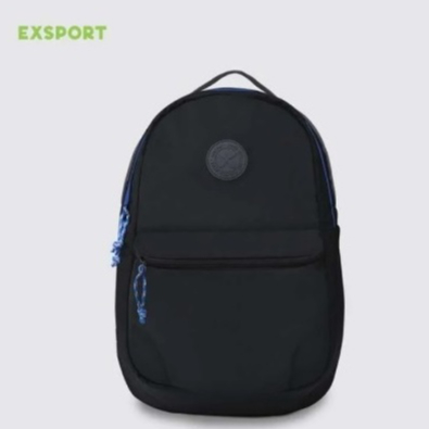 Exsport Strolling Around Backpack Black Tas Ransel Hitam