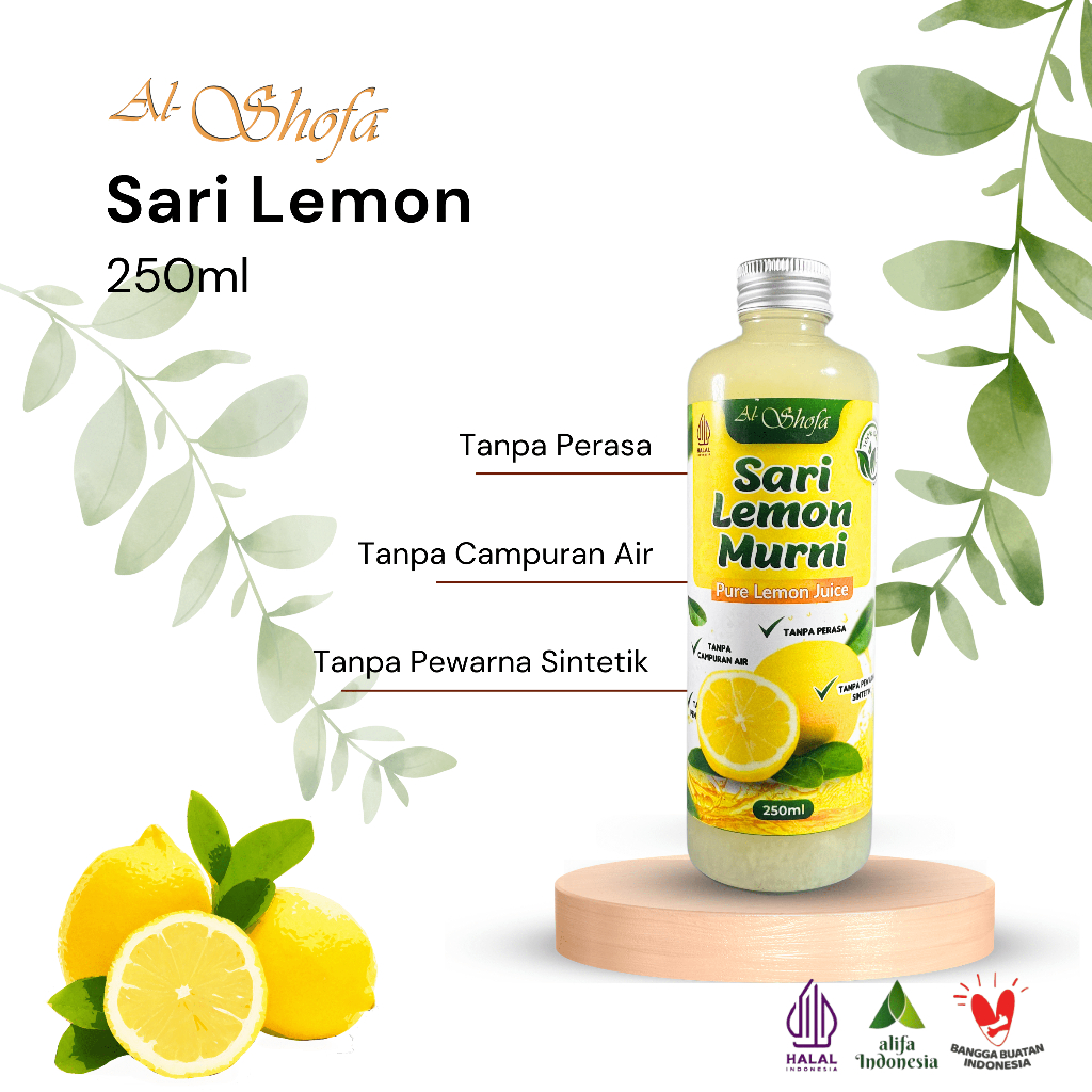 

Sari Lemon 250ml by Al Shofa