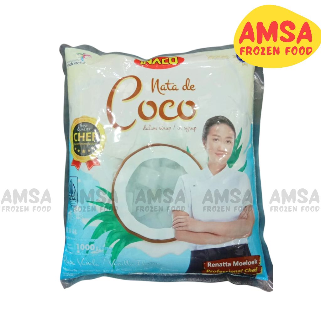 

INACO Nata De Coco Vanila Flavor 1 kg