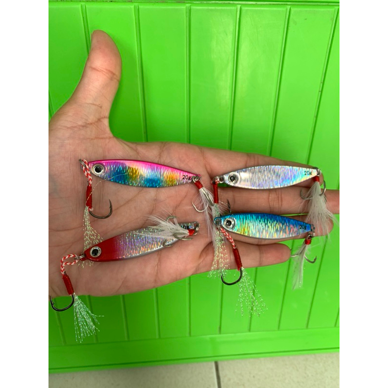 Umpan pancing murah/metal jig /umpan buatan Metal Jig 20gram