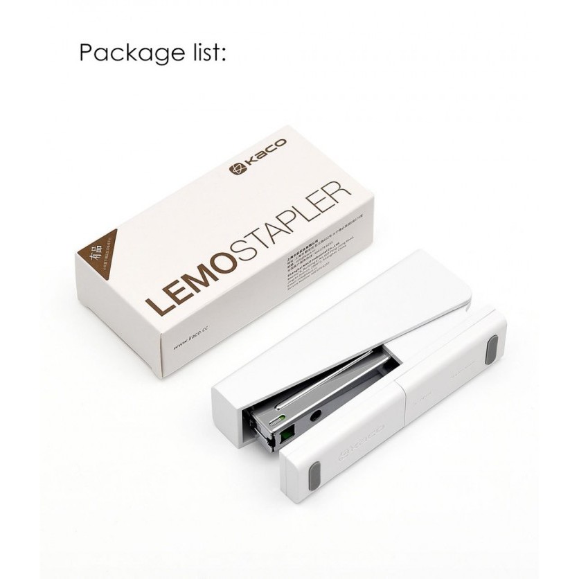 

KACO LEMO Stapler - Penjepit Kertas Kuat - Kapasitas Isi 100 Staples