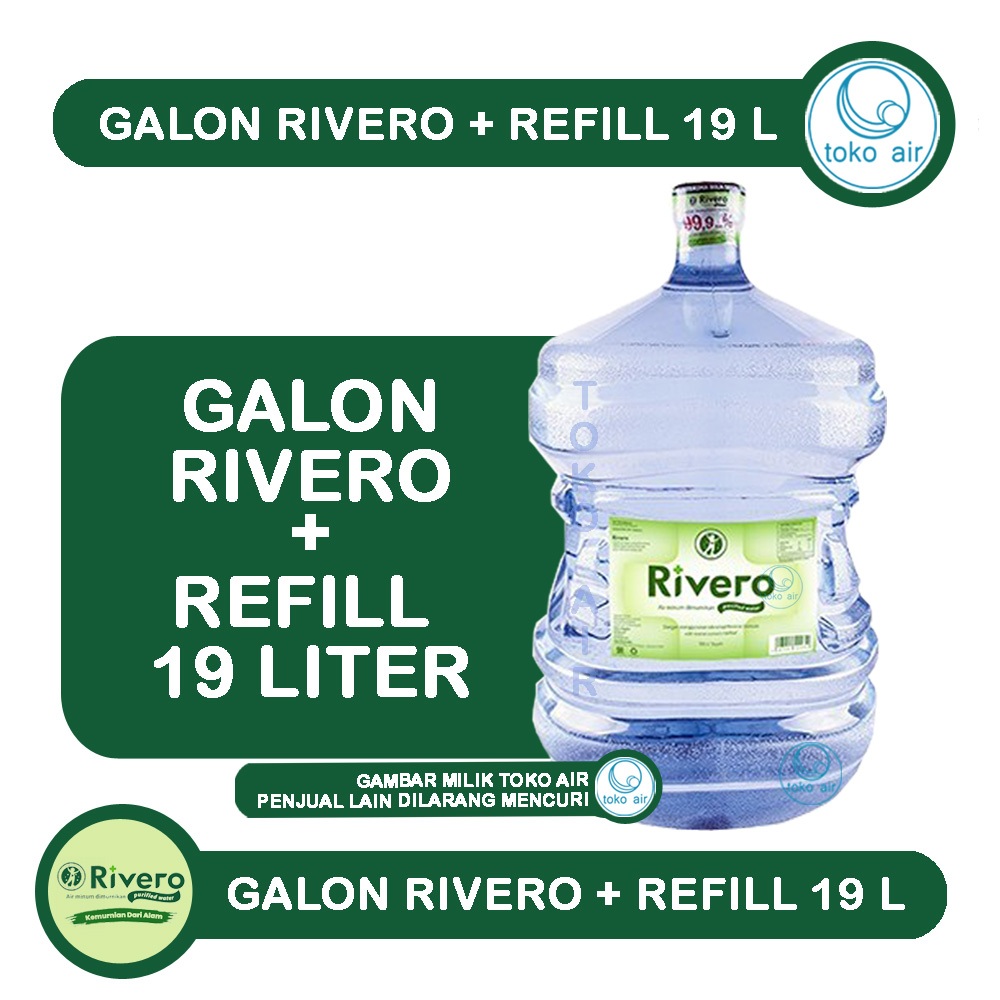 

Rivero Refill Isi Ulang 19 L - Air Demineral & Air Reverse Osmosis