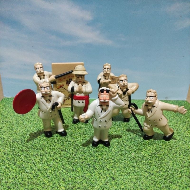 Vintage KFC Figure Model Colonel Sanders Rare Collection