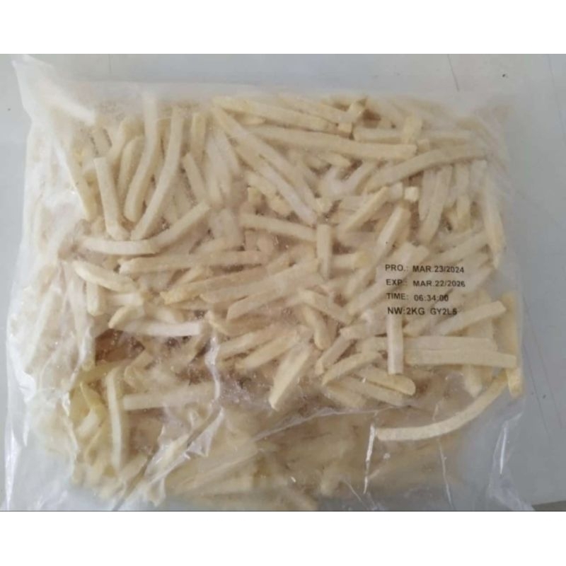 

kentang goreng / French fries frozen 2 kg