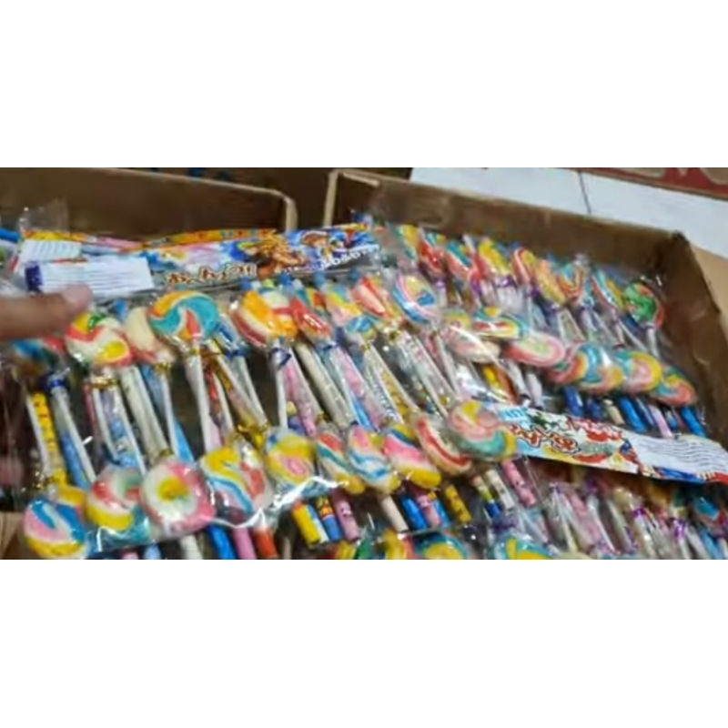 

Permen Lolypop Hadiah Pensil