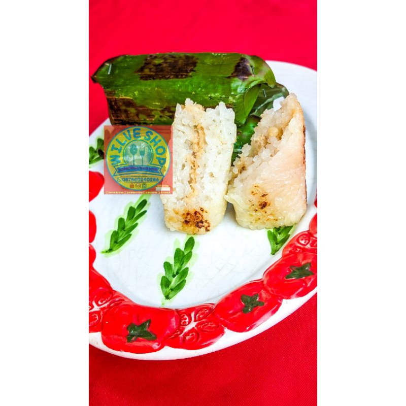 

Lemper Beras Ketan isi Ayam Manis Gurih homemade Frozen, Tidak Dibakar seperti foto produk