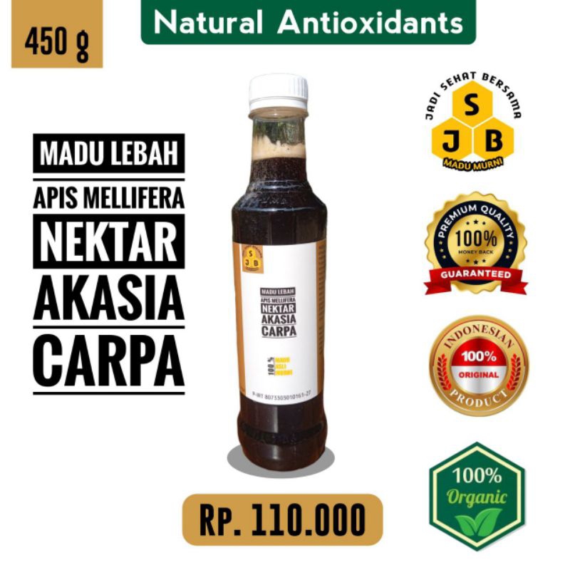 

MADU ASLI MADU JSB 450 G MADU MURNI MADU MENTAH RAW HONEY MADU HUTAN SUMATR AMADU AKASIA CARPA