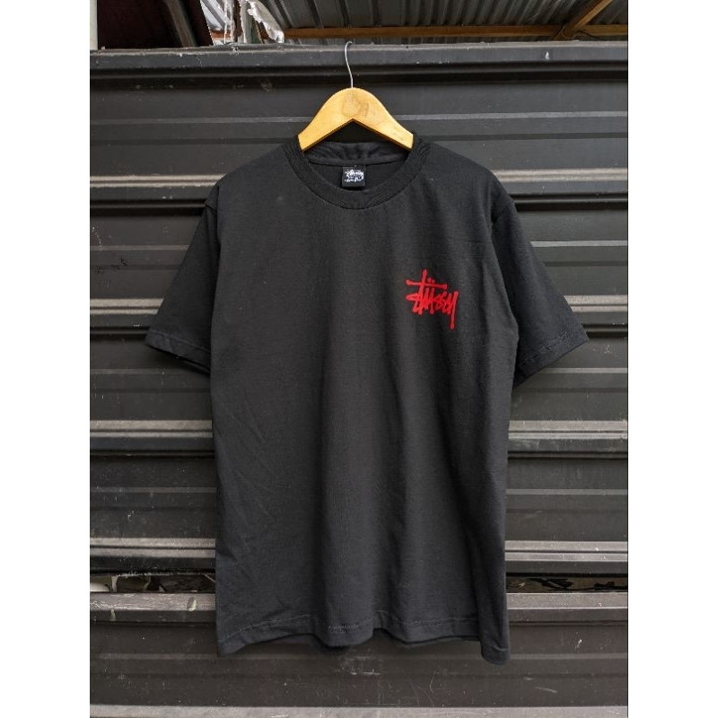 kaos/tshirt stussy dragon black
